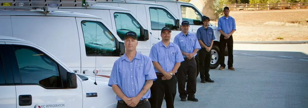 KIC Refrigeration crew ready for Mini Split Repair jobs across Rancho Mirage